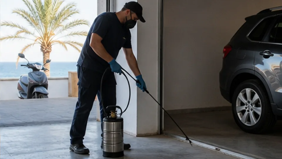 Inspección profesional en Valencia, fotografía editorial exclusiva de plagas-valencia.com para la guía de avispas